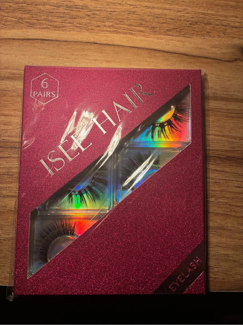 Pink 6-Pair Dramatic False Eyelashes